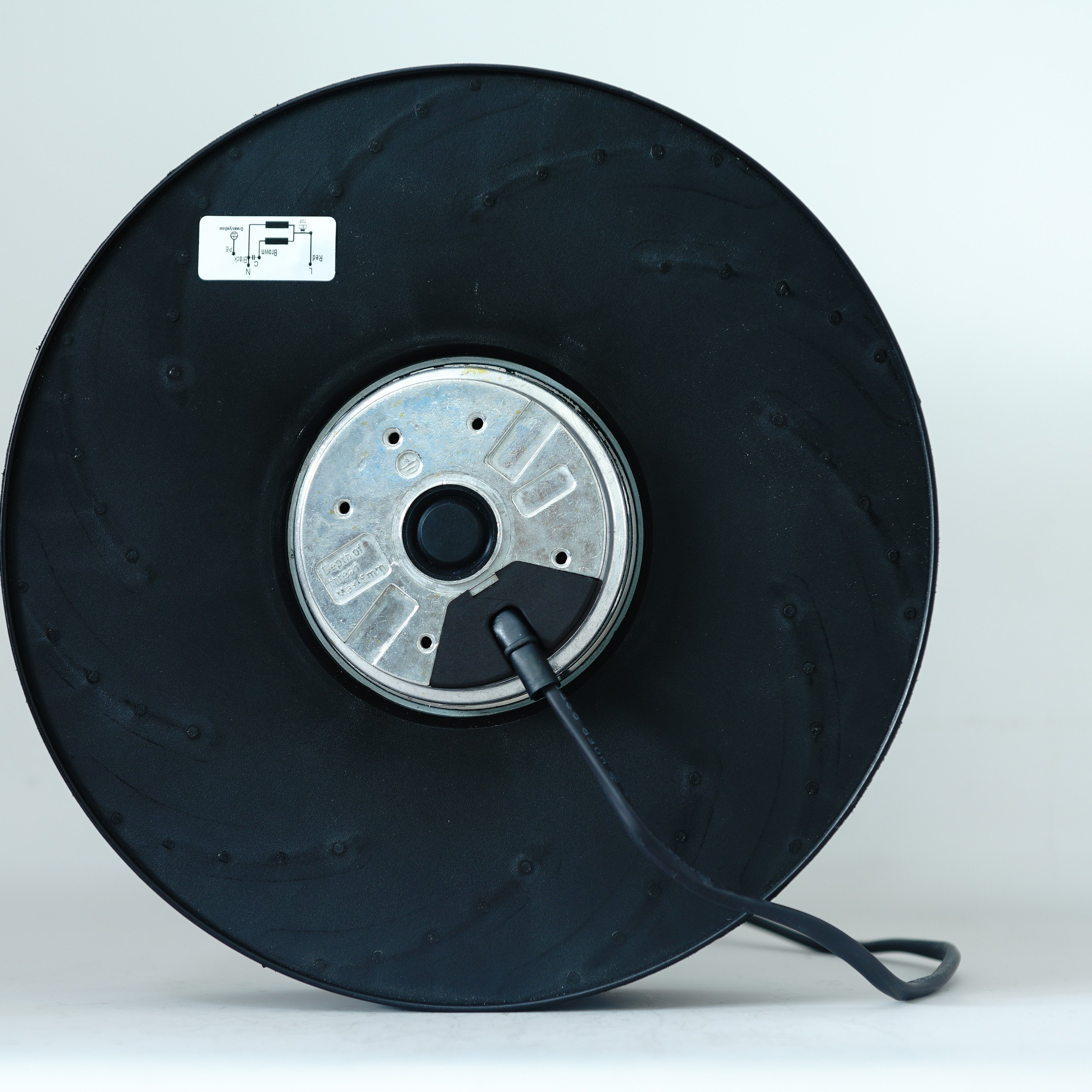 Industrial Cabinet Centrifugal Blower 110v 120v 180mmx63mm High Performance Ec-AC Exhaust Cooling Centrifugal Fan